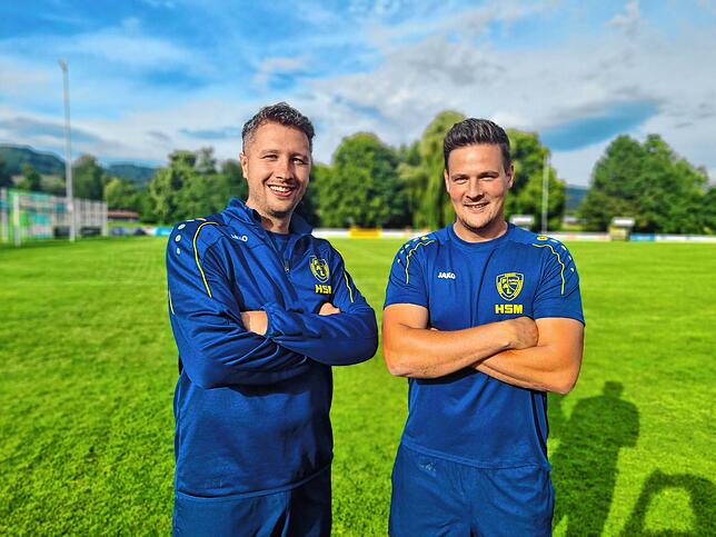 Philip Schinn (links) und Sebastian Willibald