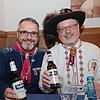 Wenn’s ums Bier geht, sind sich Brauereichef Georg Schwende (links) und VSAN-Präsident Roland Wehrle einig. Ganz anders sieht es da bei ...