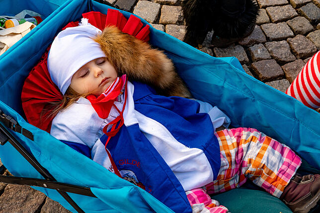 Bild 46: Bilder vom großen Kinderumzug in VS-Villingen am Schmotzigen &ndash; Teil 3