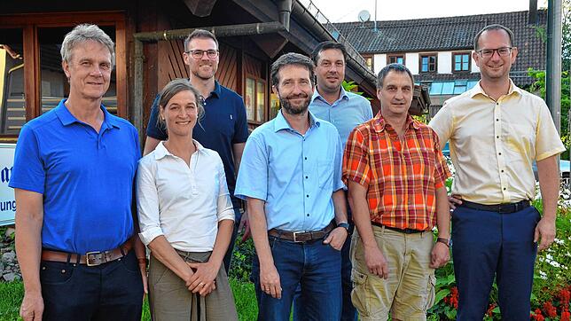 Den neuen Ittendorfer Ortschaftsrat bilden Martin Roth (von links), Cornelia Hintz, Dominik Geßler (stellvertretender Ortsvorsteher), ...