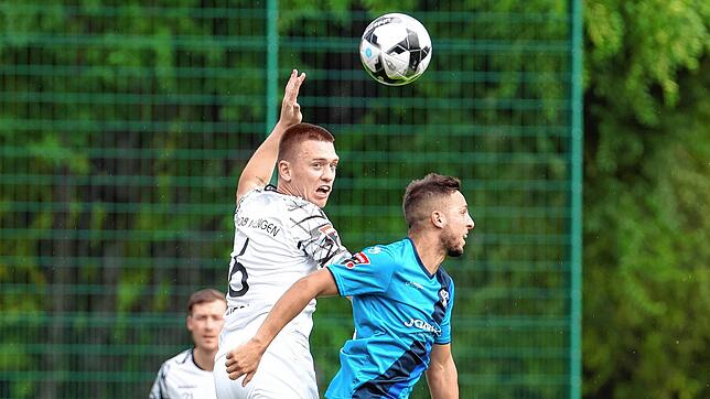 Jonas Busam (links), Spieler des FC 08 Villingen, freut sich auf seine Rückkehr.