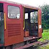 Diese Museumsbahn-Lok wurde beschädigt.
