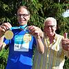 Mit zwei Goldmedaillen kehrte Christian Weißenberger von den Special Olympics zurück. Peter Weißenberger freut sich über den Erfolg ...