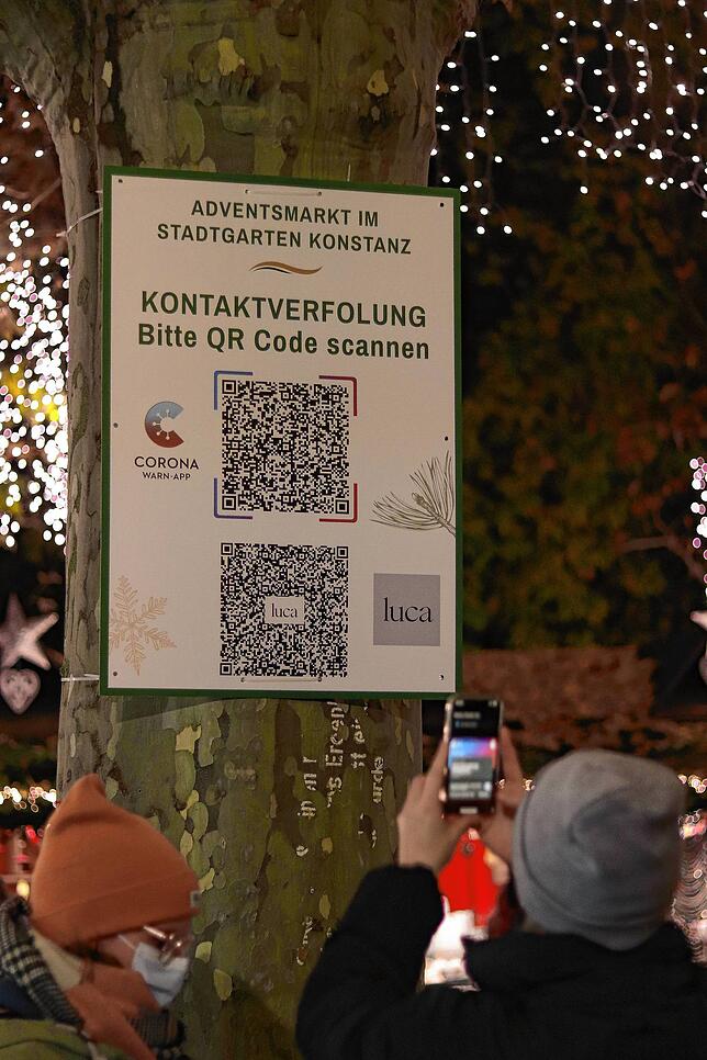 Das Seebrass Blechbläser-Ensemble aus Konstanz spielte einige Stücke für die Besucher des Marktes.
