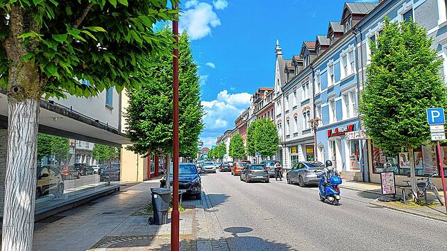 Die Friedrichstraße in Rheinfelden ist besser als ihr Ruf. Aber auch dort gibt es aktuell mehrer Leerstände. Foto: Maximilian Müller