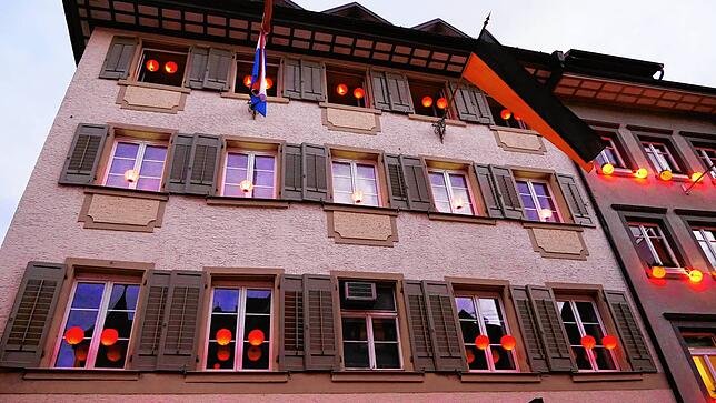 Bild 13: Romantische Stimmung in der Kaiserstraße in Waldshut - Die schönsten Eindrücke