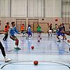 Die Spieler der HSG Konstanz beim Aufwärmen.