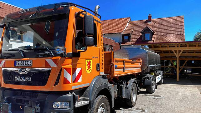 Bräunlingen hat ein neues Fahrzeug angeschafft, um ausreichend Wasser in die Hochbehälter zu transportieren.