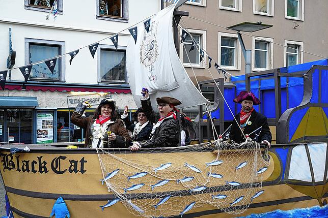 Bild 29: Bilder-Story: So ist die Katzenmusik am Fasnet-Montag in die Stadt einmarschiert