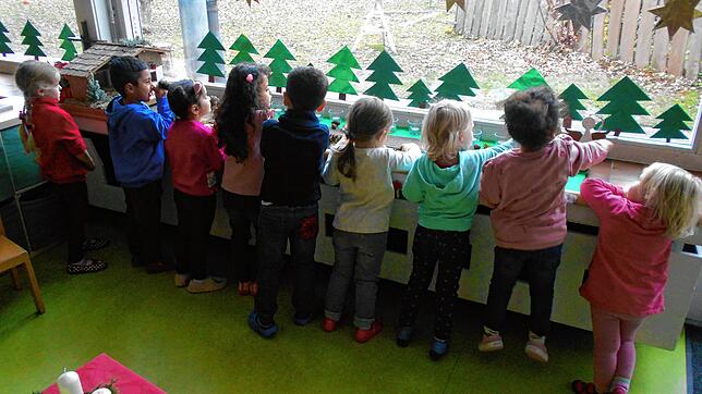 Die Kindergartenplätze in Friedrichshafen reichen nur aus, wenn die Gruppen in Höchstgruppenstärke belegt werden. Unser Bild zeigt ...