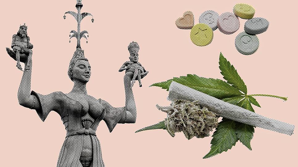 (Symbolbild) Ob Drogen in Tablettenform, Cannabis oder Pilze - Rauschgifte kommen in vielen Formen. Welche werden in Konstanz von jungen ...