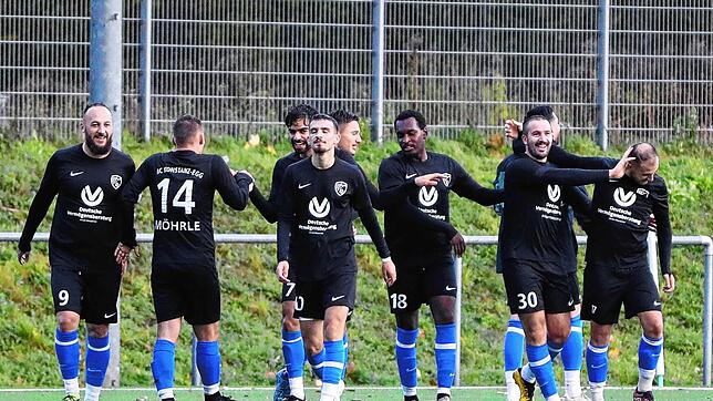 Der BC Konstanz-Egg jubelt nach dem 3:2-Erfolg über den SV Orsingen-Nenzingen.
