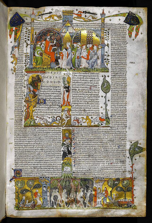 Handschrift aus dem Kloster Reichenau.