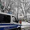Die Polizei ist bei den Arbeiten vor Ort, weil Störaktionen befürchtet wurden.