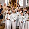 Sieben Kinder haben in St. Jakobus Kirche in Untermettingen ihre Kommunion gefeiert.