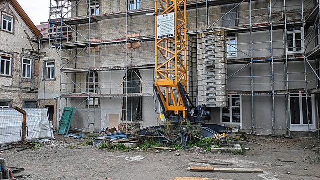 Bild 14: Bilder von der Baustelle Schloss Espasingen: So sieht es jetzt innen aus