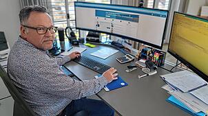 Ingo Sterk ist mit seinem Büro für Finanzplanung auf zuverlässiges Internet angewiesen. In den vergangenen Monaten kam es in Bargen ...