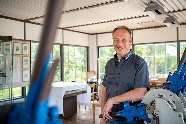 Christian Brinkmann, Eisenbahnbetriebsleiter bei den Bahnbetrieben Blumberg.