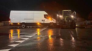 Eine Kollision zwischen einem Traktor und einem Lieferwagen in Bargen meldet die Polizei des Kantons Schaffhausen.