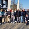 Freuen sich über den Neustart (von links): Ellen Lehen, Ingrid Silberhorn, Anett Königer, Markus Gollrad, Florian Rump, Birgit Gregg, ...