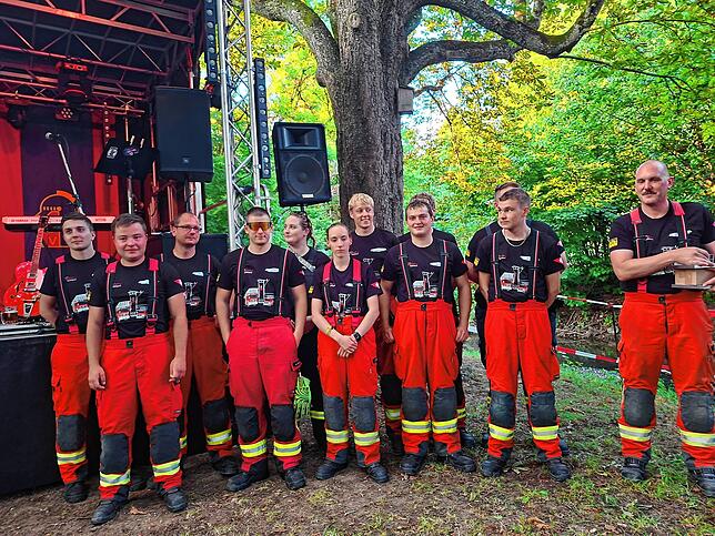 Bild 26: Tolle Stimmung und buntes Programm: Kreisfeuerwehrtag in Gottmadingen bietet Können und Spektakel