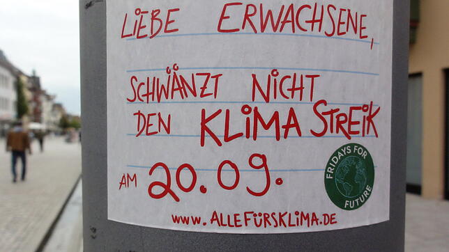 Am großen Klima Streik am Freitag, den 20.09, sollen auch Arbeitnehmerinnen und Arbeitnehmer teilnehmen. Das ist rechtlich aber nicht ...