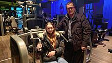 Laura Barbara Horvath und ihr Vater Peter Vitai aus Meßkirch gehören zu den Neukunden, die 2025 sportlich durchstarten wollen.