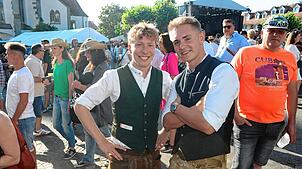 Bild : Austro-Pop-Party zum Abschluss in Markdorf