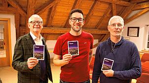 Sie sind vom Erfolg des neuen Gutschein-Systems überzeugt (v.l.): Georg Netzhammer, Christian Kürschner und Friedrich Schäuble vom ...