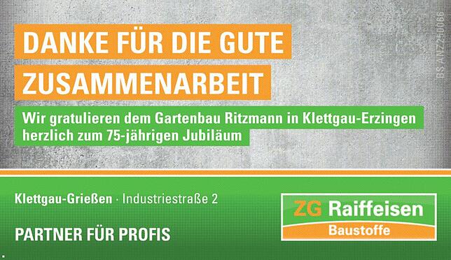 Bild 14: 75 Jahre Gartenbau Ritzmann: Handwerksbetrieb in der dritten Generation