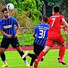 Augen zu und durch: Antonio &bdquo;Toni&ldquo; Santoro hat mit fünf Toren und fünf Assist als 19-Jähriger beim neu formierten Aufsteiger ...