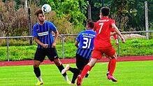 Augen zu und durch: Antonio &bdquo;Toni&ldquo; Santoro hat mit fünf Toren und fünf Assist als 19-Jähriger beim neu formierten Aufsteiger ...