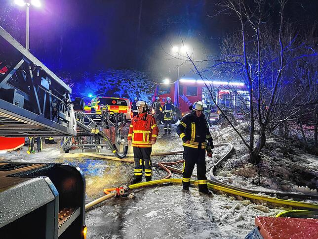 Bild 42: Brand im Hotel Walkenmühle in Bonndorf - die Bilder