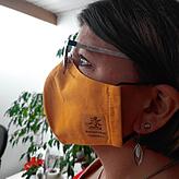 Das ist die einzige Maske, die Elke Burkhardt und ihre Brunnisach-Hexen in der Fasnet tragen dürfen.