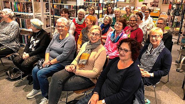 Das Publikum in der Gemeindebücherei.
