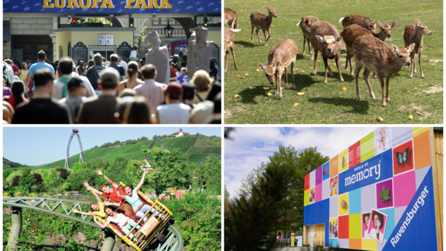 Besonders in der Ferienzeit beliebt: Freizeitparks. Das Land biete Möglichkeiten von Nervenkitzel bis Erholung im Grünen.