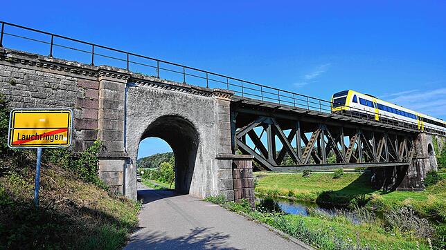 Im Zuge der Elektrifizierung werden an der der Hochrheinbahn nicht nur Strommasten und -leitungen errichtet, sondern auch alle ...