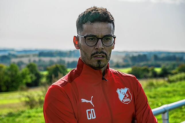 Gutes Team: Co-Trainer Gianfranco Disanto (31) harmoniert beim TuS Binzen prächtig mit Routinier Karl-Frieder Sütterlin.