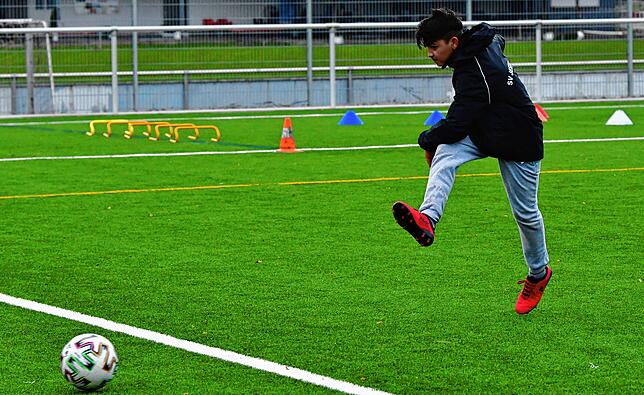 Bild 21: Eindrücke vom Training der E-Junioren des SV Jestetten nach der Corona-Pause