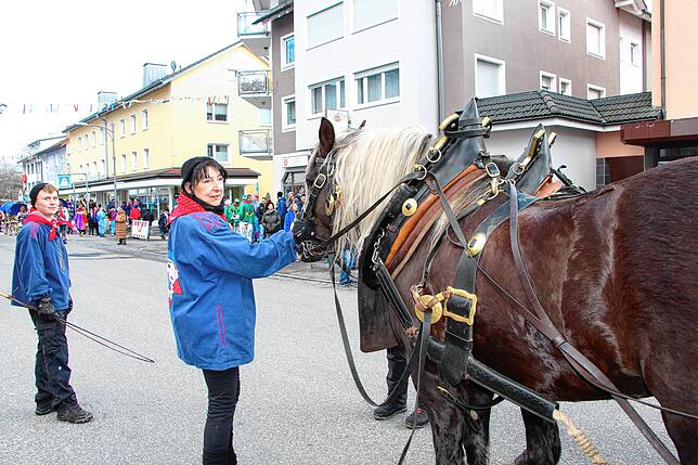 Bild 9: Fasnet 2025: Narrensprung und Programm in Bonndorf
