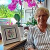 „Seitdem ich male, gucke ich Wolken ganz anders an oder nehme die Farben eines Sonnenuntergang anders wahr“, sagt Roswitha Bickel. Das ...