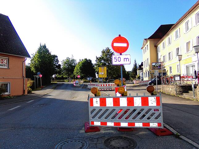 Am Biedermann-Kreisel fängt die Baustelle Friedrich-Ebert-Straße an. Wer von der Donaueschinger Güterstraße kommt und in die Stadtmitte ...