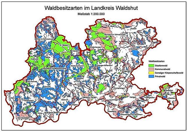 Die Waldgenossenschaft steuert gebündelt die Holzvermarktung für Kommunal- und Privatwaldbesitzer im Kreis Waldshut. Vier Gemeinden, ...