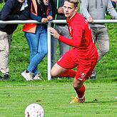 Seine drei Tore haben dem 1. FC Rielasingen-Arlen II nicht zum Sieg gereicht: Leon Bohlander (1.FC Rielasingen-Arlen II).