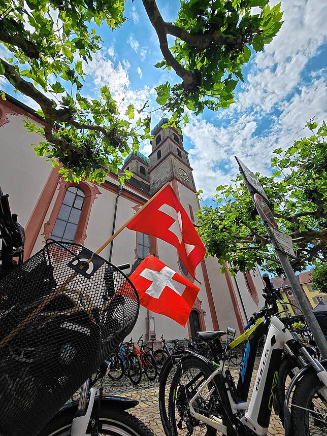 Bild 13: Bilder von 20. Slow-up am Hochrhein