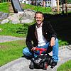 Bürgermeister Stefan Keil ist froh, dass mit der Fertigstellung der Außenanlage des Ganztageskindergartens „Wirbelwind“ bald ein ...