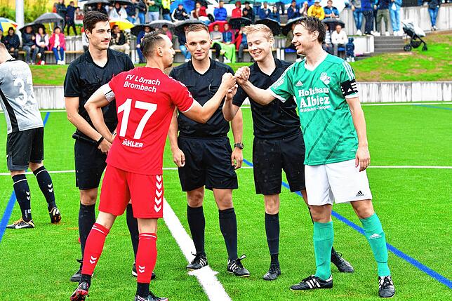 Bild 2: FV Lörrach-Brombach siegt standesgemäß 5:0 bei der SG Mettingen/Krenkingen &ndash; und wir haben die Bilder!