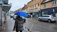 In Friedrichshafen stiegen die Temperaturen bereits am Vormittag kräftig an. Von Glatteis war dann nichts mehr zu sehen.