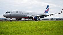 Ein Flugzeug des Typs Airbus A321 der Fluggesellschaft Aeroflot.