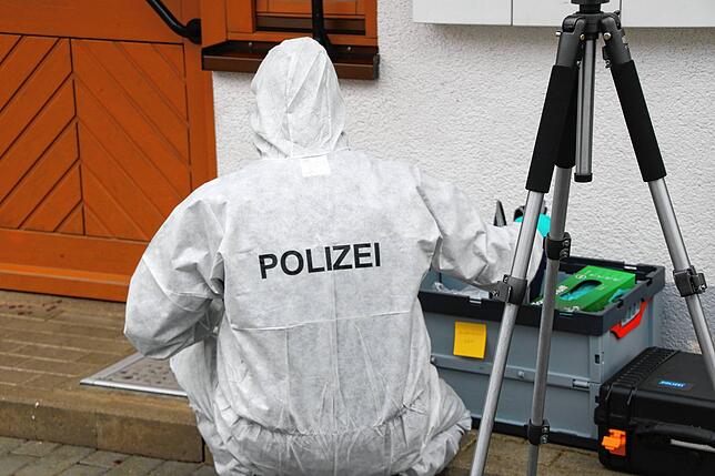 Bild 13: Bilder vom Tatort in Lienheim
